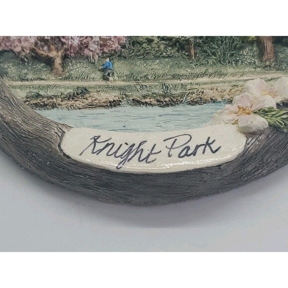 Hestia Knigt Park Christmas Ornament Collingswood NJ USA 1998 Vintage Hanging - Picture 4 of 16